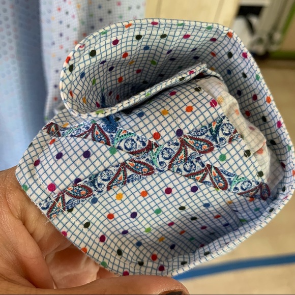 Robert Graham Knowledge Wisdom Truth shirt Multi Color 44 17.5 36/37 - Picture 7 of 10